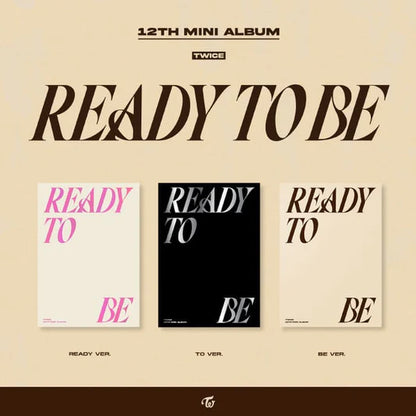 TWICE: 12th Mini Album [Ready To Be] (VERSION CHOICE)